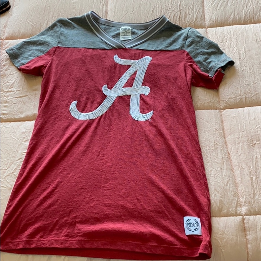 an alabama pink shirt! size L